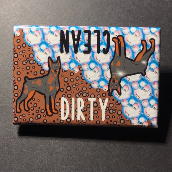 Doberman Pinscher Dishwasher Magnet Dog Home Decor - Picture 3 of 9